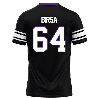 Northwestern - NCAA Football : Anthony Birsa - Black Football Jersey-1