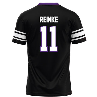 Northwestern - NCAA Football : Keaton Reinke - Black Football Jersey-1