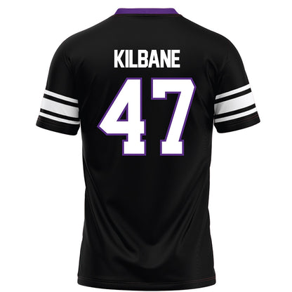 Northwestern - NCAA Football : Michael Kilbane - Black Football Jersey-1