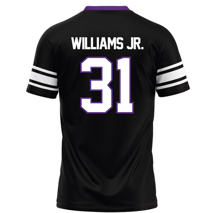 Northwestern - NCAA Football : Tito Williams Jr. - Black Football Jersey-1