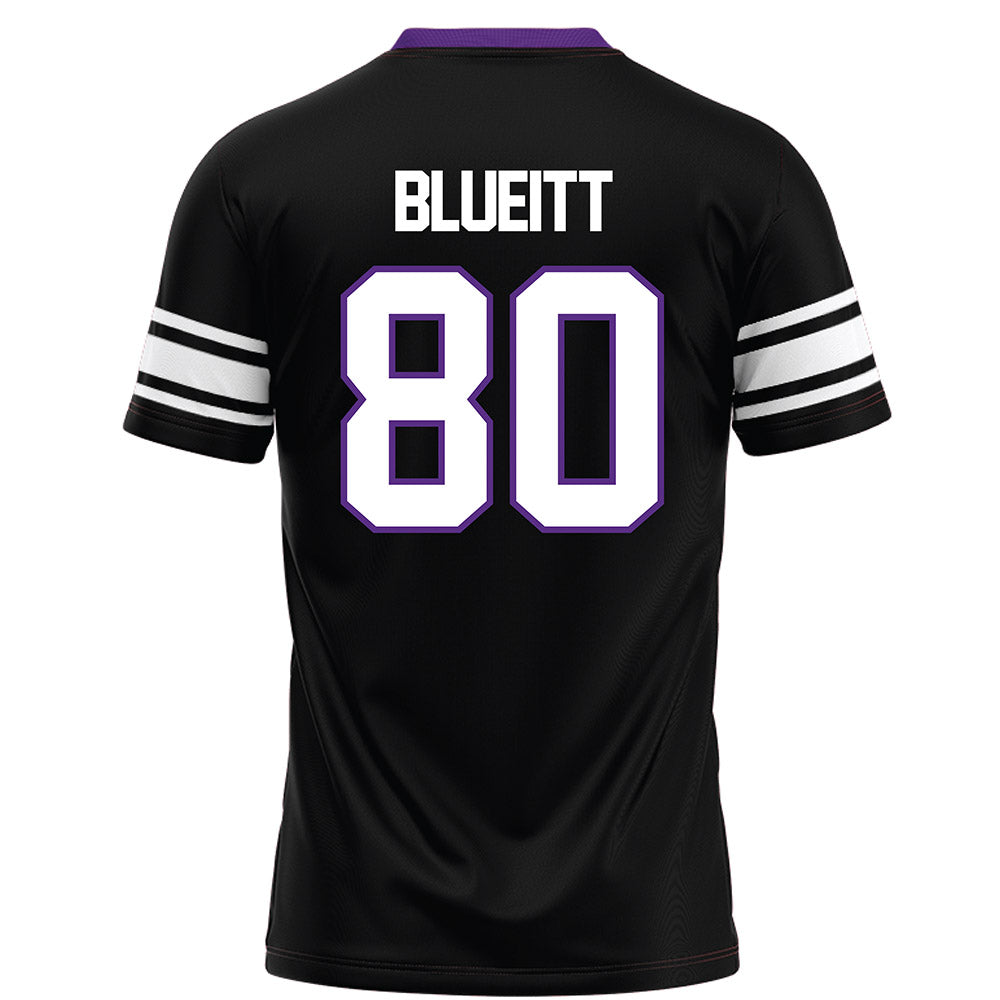 Northwestern - NCAA Football : Braden Blueitt - Black Football Jersey-1
