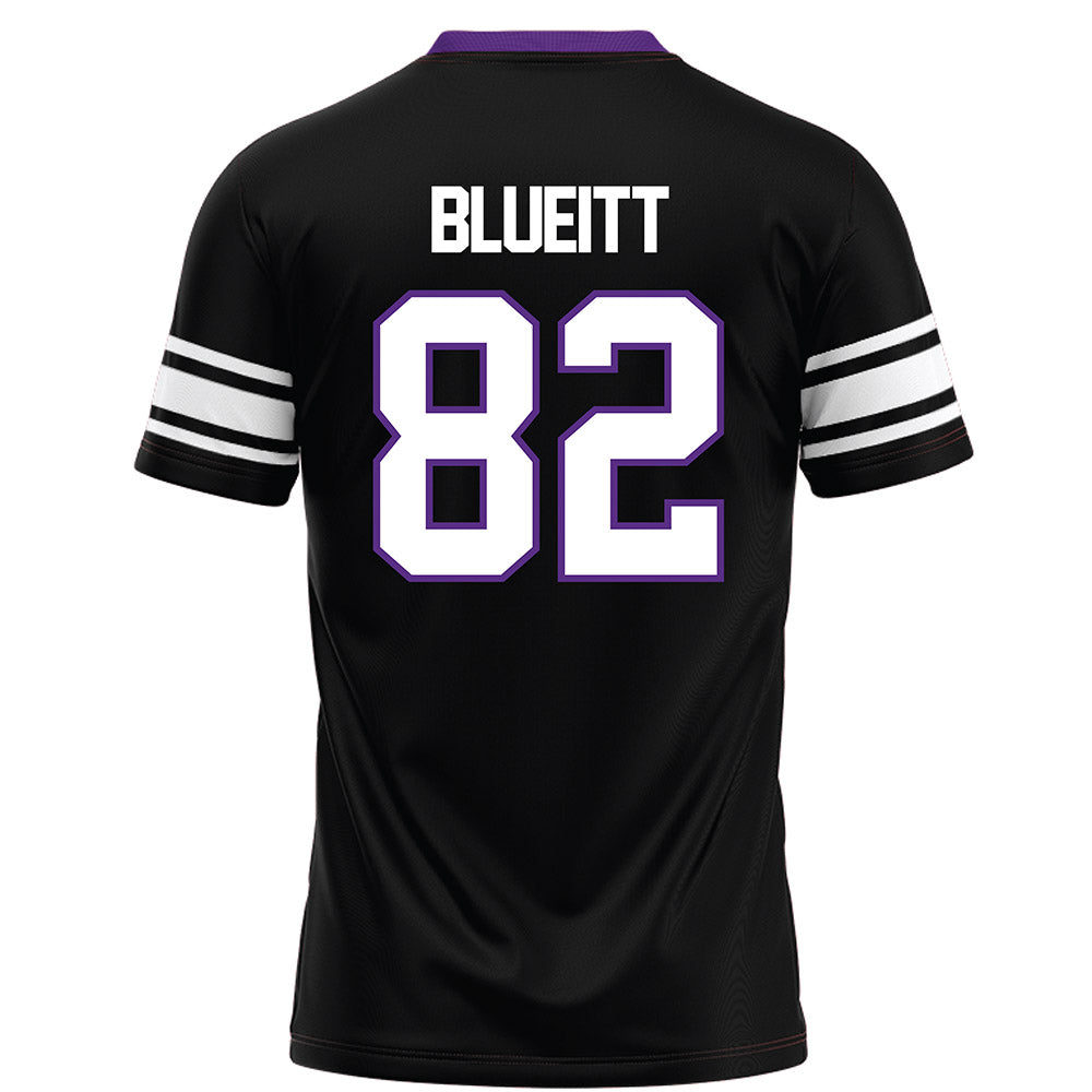 Northwestern - NCAA Football : Braden Blueitt - Black Football Jersey-1