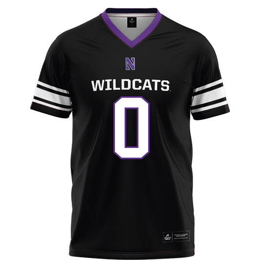 Northwestern - NCAA Football : Noah Sur - Black Football Jersey-0