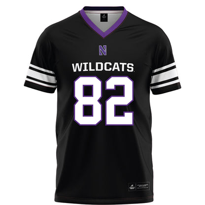 Northwestern - NCAA Football : Braden Blueitt - Black Football Jersey-0