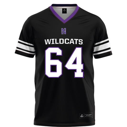 Northwestern - NCAA Football : Anthony Birsa - Black Football Jersey-0