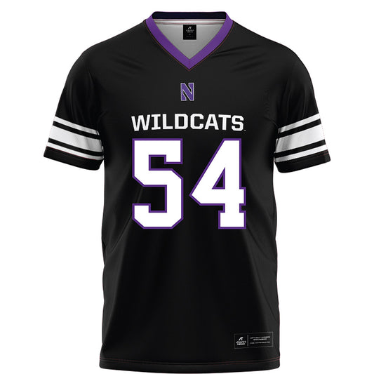 Northwestern - NCAA Football : Tyler Gant - Black Football Jersey