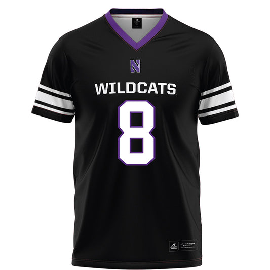 Northwestern - NCAA Football : Hayden Eligon II - Black Football Jersey-0