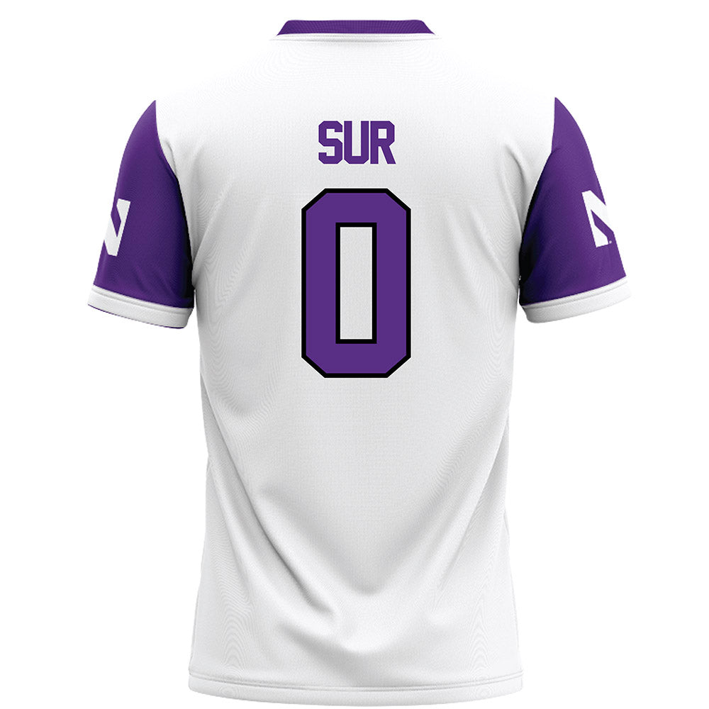 Northwestern - NCAA Football : Noah Sur - Football Jersey-1