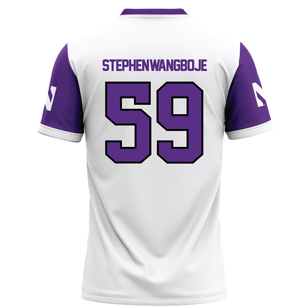 Northwestern - NCAA Football : Glory Stephen-Wangboje - Football Jersey-1