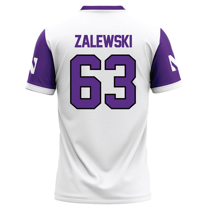 Northwestern - NCAA Football : Nick Zalewski - Football Jersey-1