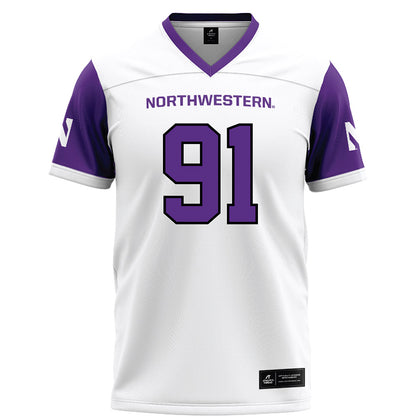 Northwestern - NCAA Football : Evan Boutorwick - Football Jersey-0