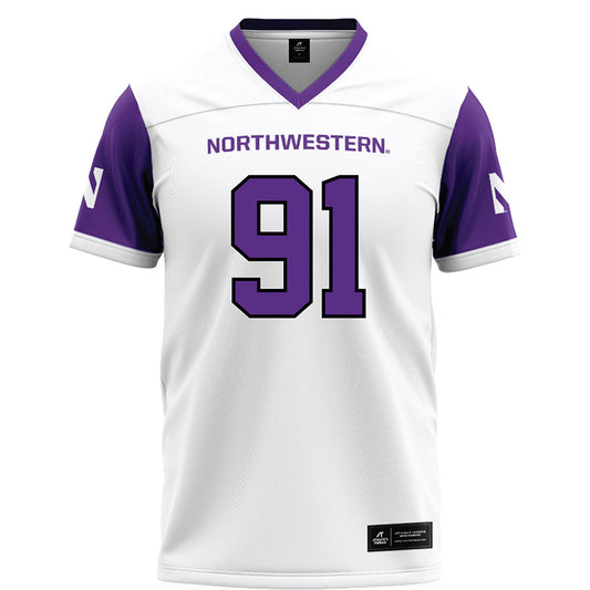 Northwestern - NCAA Football : Evan Boutorwick - Football Jersey-0
