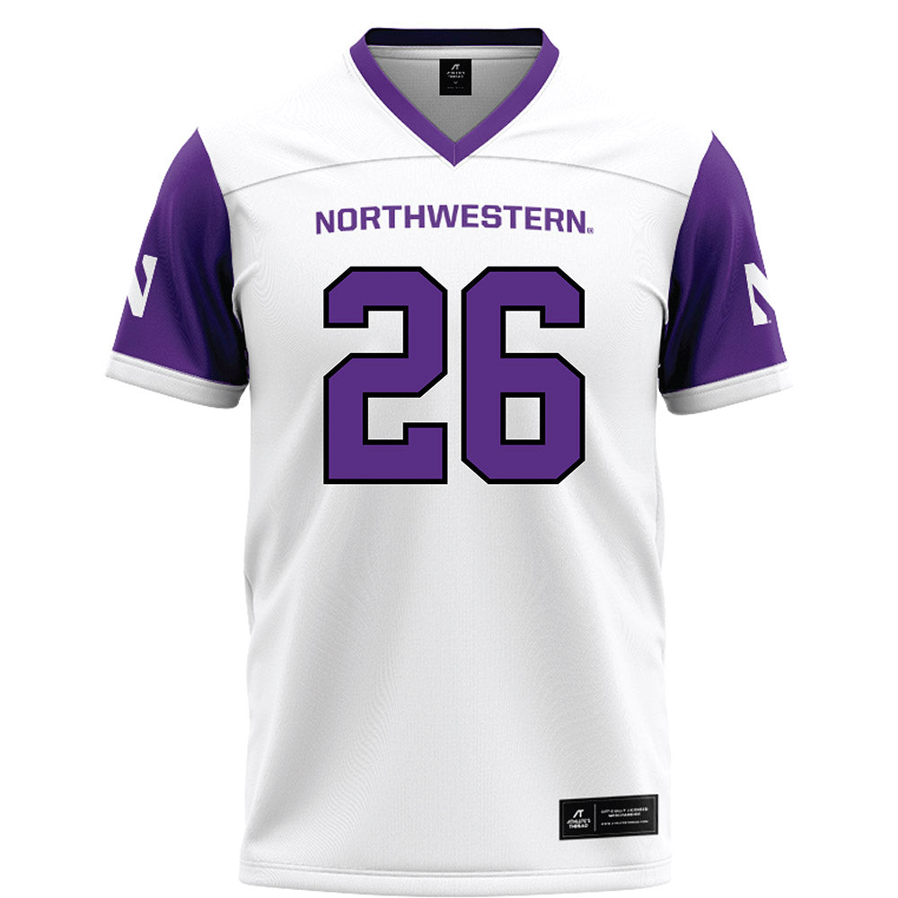 Northwestern - NCAA Football : Jalen Lewis - White Football Jersey