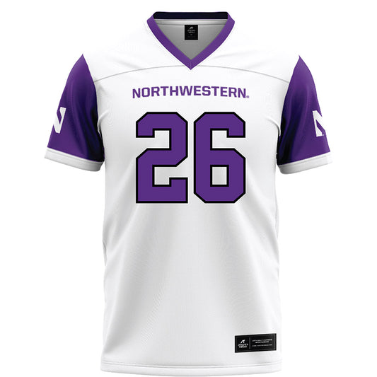 Northwestern - NCAA Football : Jalen Lewis - White Football Jersey