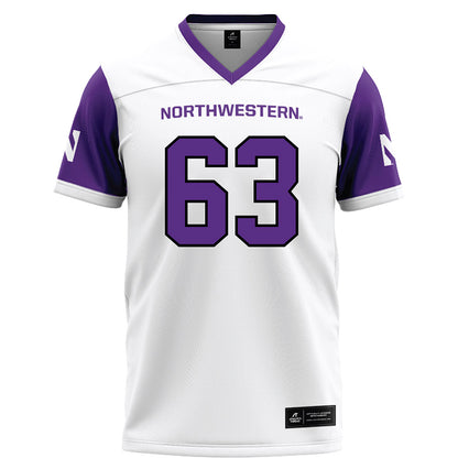 Northwestern - NCAA Football : Nick Zalewski - Football Jersey-0