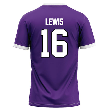 Northwestern - NCAA Football : J.J. Lewis - Fashion Jersey Football Jersey-1