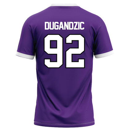 Northwestern - NCAA Football : Nikola Dugandzic - Fashion Jersey Football Jersey-1