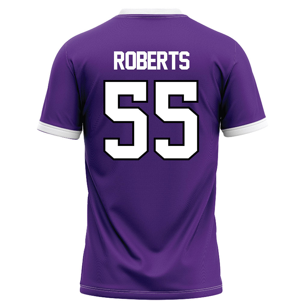 Northwestern - NCAA Football : Dylan Roberts - Fashion Jersey Football Jersey-1