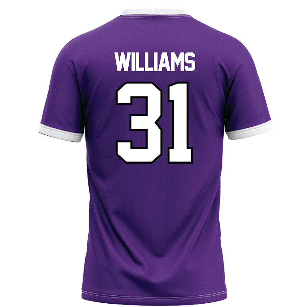 Northwestern - NCAA Football : Tito Williams - Fashion Jersey Football Jersey-1