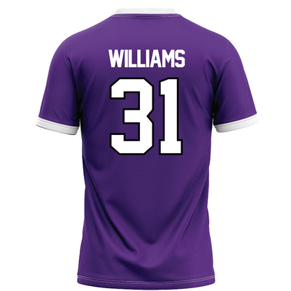 Northwestern - NCAA Football : Tito Williams - Fashion Jersey Football Jersey-1