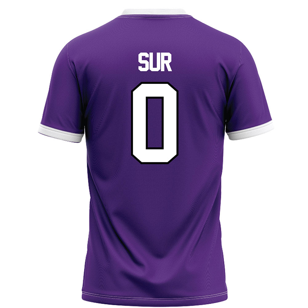 Northwestern - NCAA Football : Noah Sur - Fashion Jersey Football Jersey-1