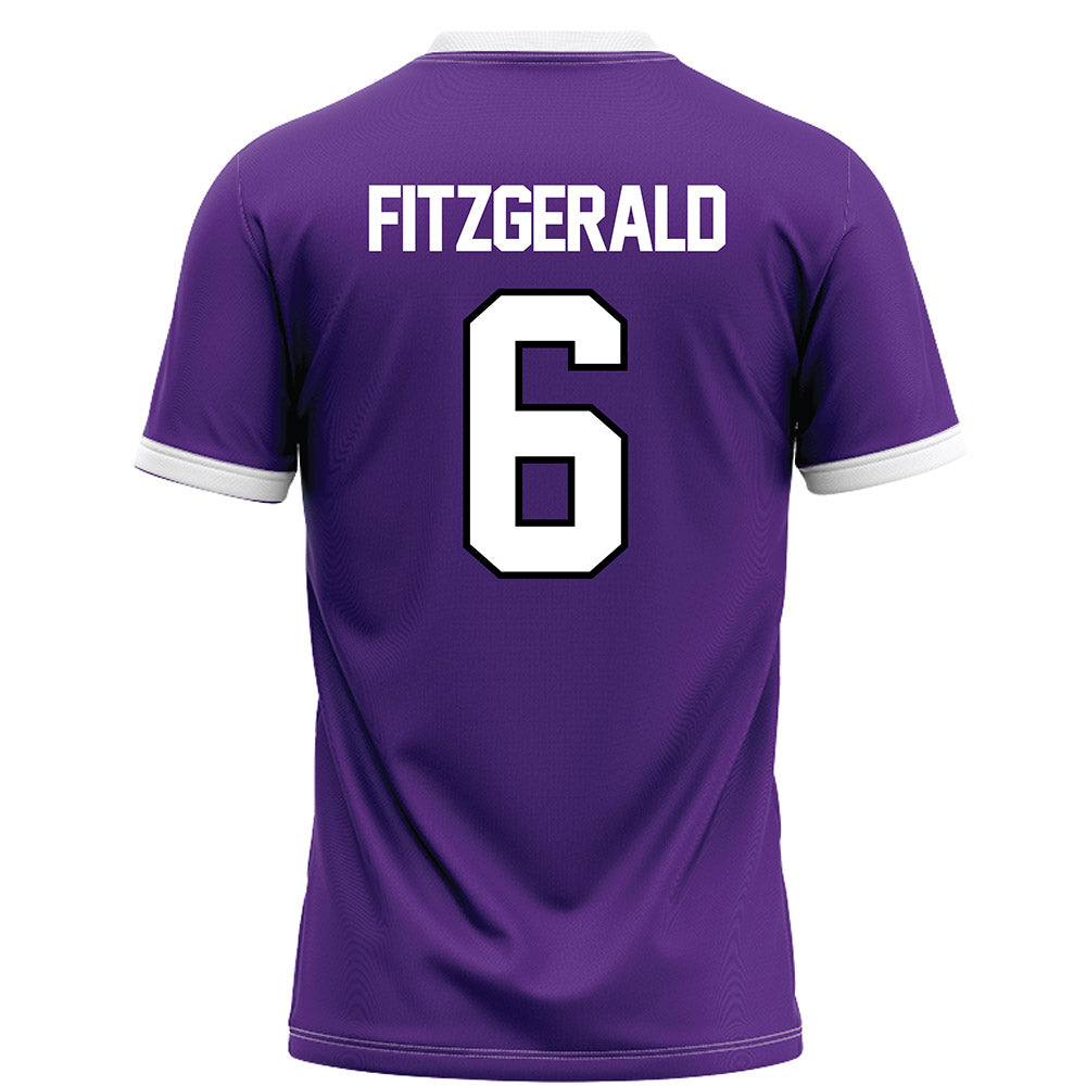 Northwestern - NCAA Football : Robert Fitzgerald - Fashion Jersey Football Jersey