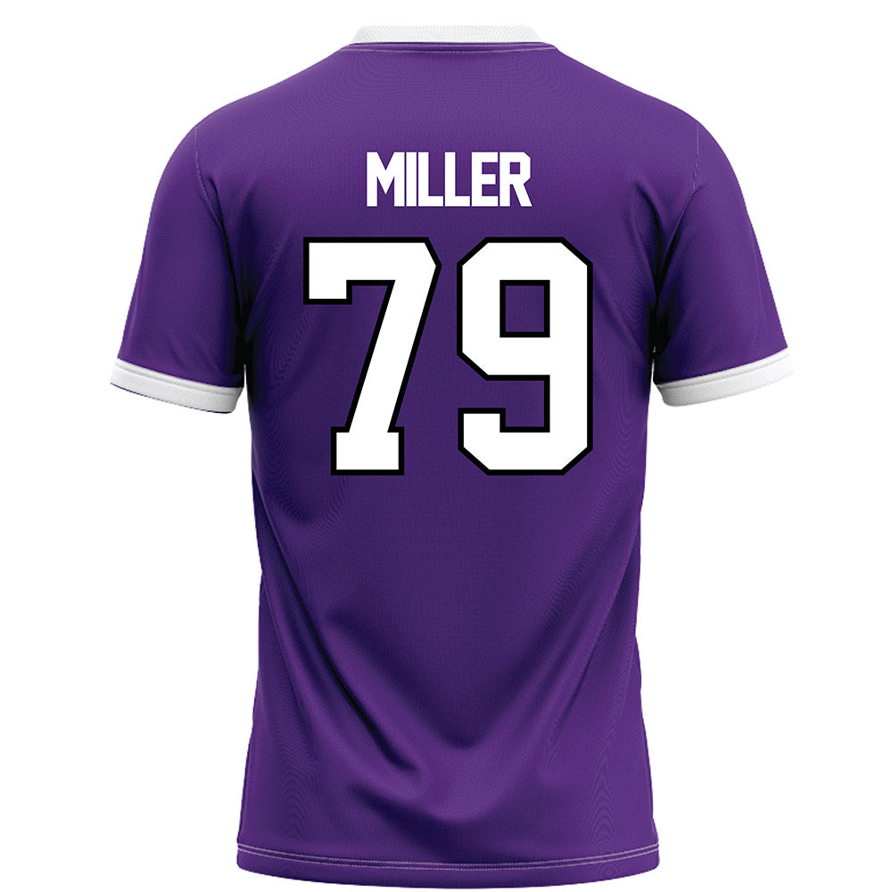 Northwestern - NCAA Football : Jacob Miller - Fashion Jersey Football Jersey-1
