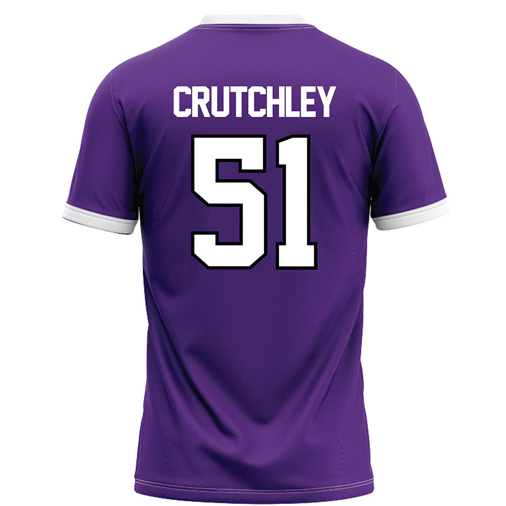 Northwestern - NCAA Football : Miles Crutchley - Fashion Jersey Football Jersey