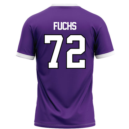 Northwestern - NCAA Football : Jack Fuchs - Fashion Jersey Football Jersey-1