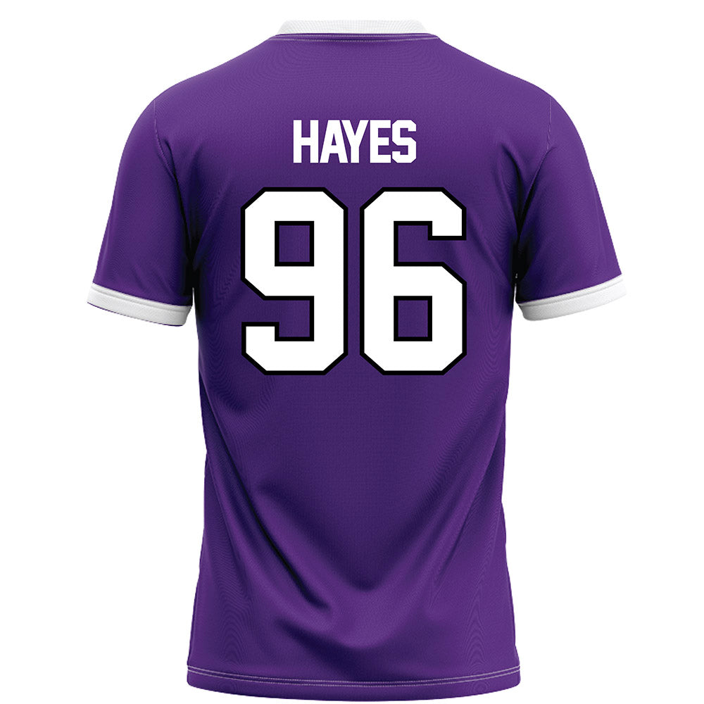 Northwestern - NCAA Football : Jonah Hayes - Fashion Jersey Football Jersey-1