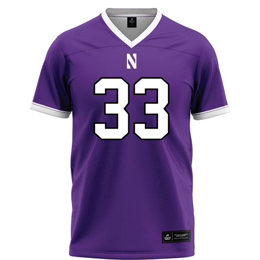 Northwestern - NCAA Football : Braydon Brus - Fashion Jersey Football Jersey