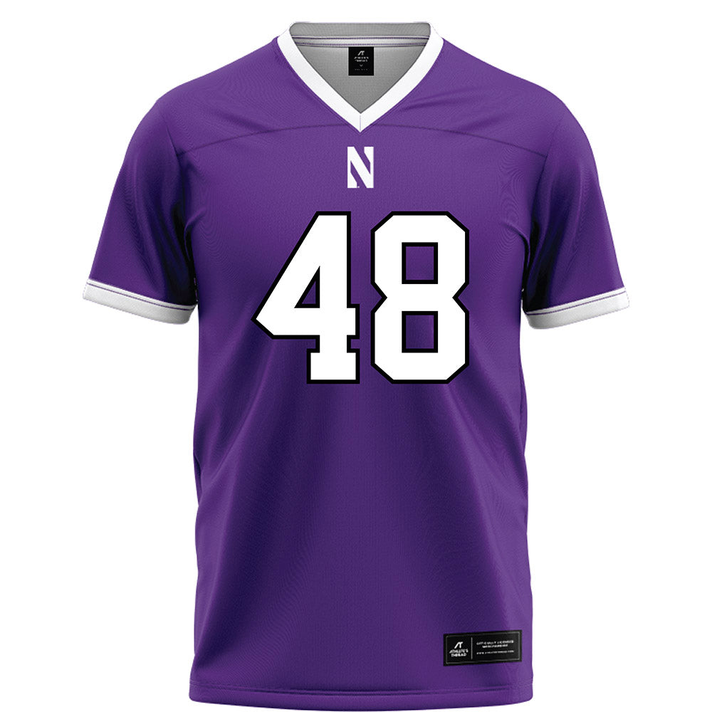 Northwestern - NCAA Football : Tyler Kielmeyer - Fashion Jersey Football Jersey-0
