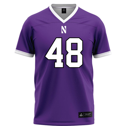 Northwestern - NCAA Football : Tyler Kielmeyer - Fashion Jersey Football Jersey-0