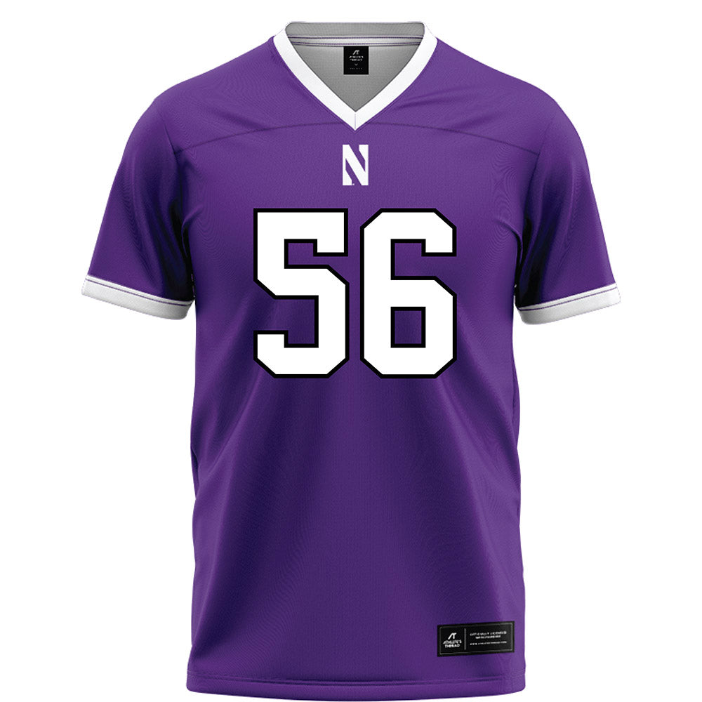 Northwestern - NCAA Football : Tre Hoskins - Fashion Jersey Football Jersey-0
