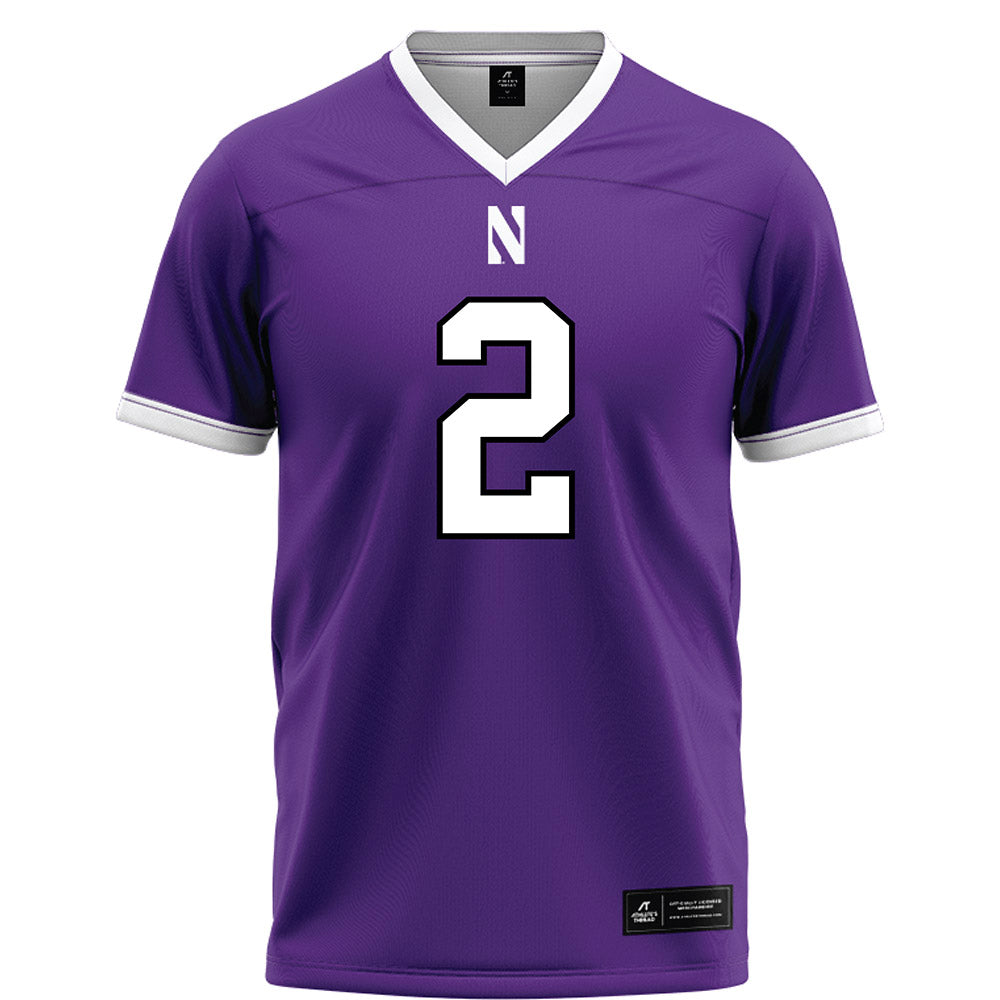 Northwestern - NCAA Football : Ryan Boe - Fashion Jersey Football Jersey