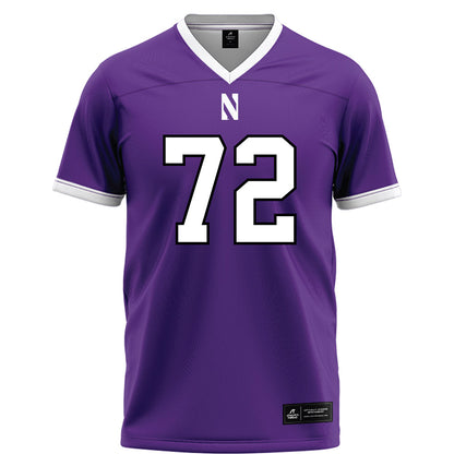 Northwestern - NCAA Football : Jack Fuchs - Fashion Jersey Football Jersey-0