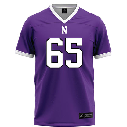 Northwestern - NCAA Football : Jackson Carsello - Fashion Jersey Football Jersey-0