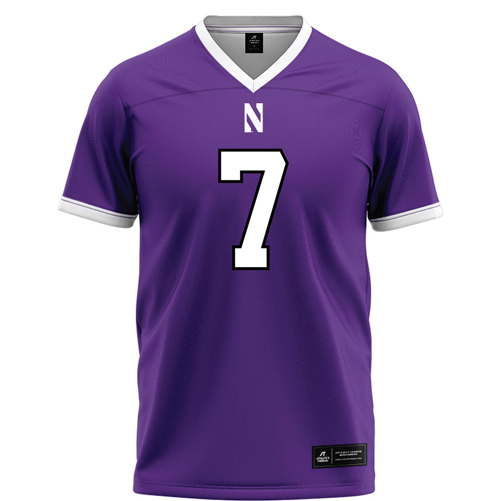 Northwestern - NCAA Football : Ore Adeyi - Fashion Jersey Football Jersey-0