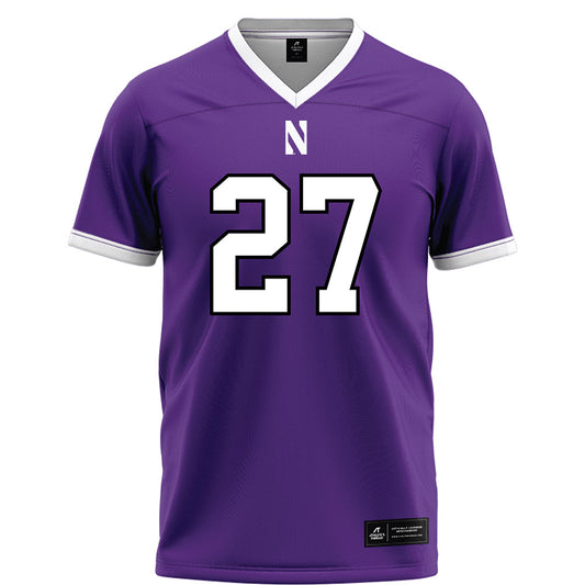 Northwestern - NCAA Football : Jack Oyola - Fashion Jersey Football Jersey-0