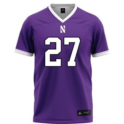 Northwestern - NCAA Football : Jack Oyola - Fashion Jersey Football Jersey
