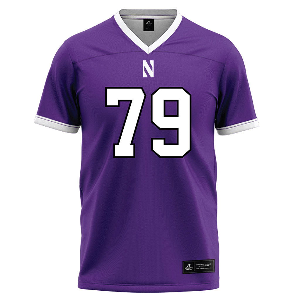 Northwestern - NCAA Football : Jacob Miller - Fashion Jersey Football Jersey-0