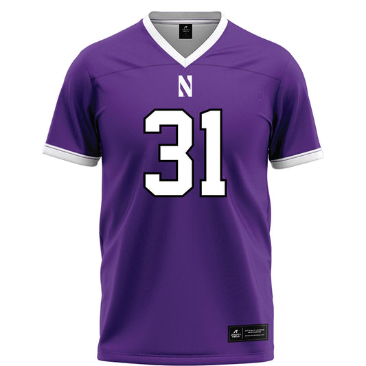 Northwestern - NCAA Football : Tito Williams Jr. - Fashion Jersey Football Jersey-0