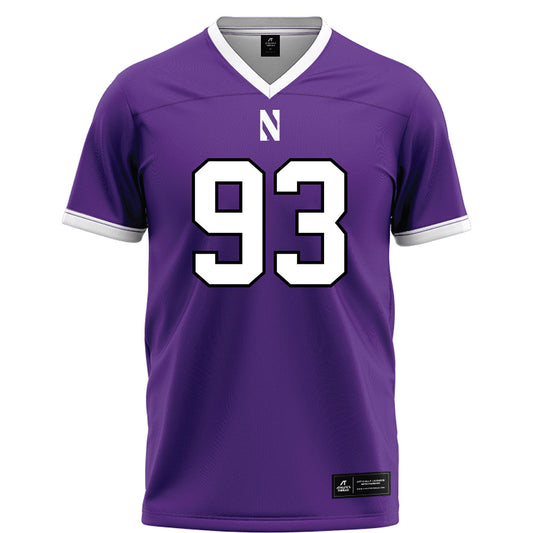 Northwestern - NCAA Football : Glory Stephen-Wangboje - Fashion Jersey Football Jersey-0