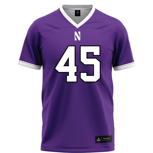 Northwestern - NCAA Football : Jack Sadowsky V - Fashion Jersey Football Jersey-0
