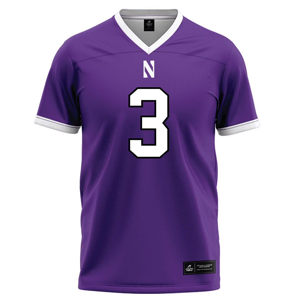 Northwestern - NCAA Football : Frank Covey IV - Fashion Jersey Football Jersey-0
