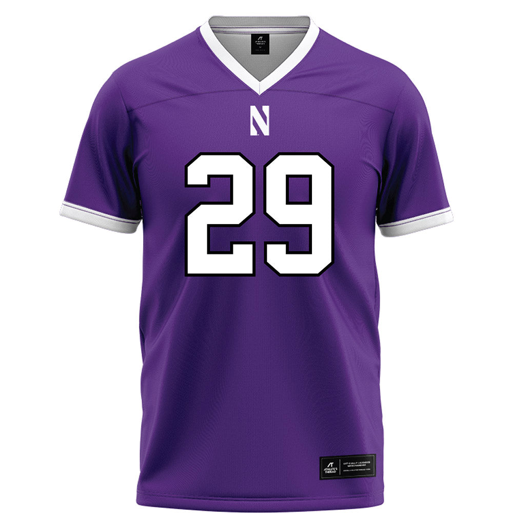 Northwestern - NCAA Football : Qayvier Johnson - Fashion Jersey Football Jersey-0
