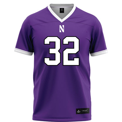 Northwestern - NCAA Football : Matthew Smith - Fashion Jersey Football Jersey