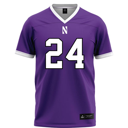 Northwestern - NCAA Football : Jamaal Johnson - Fashion Jersey Football Jersey-0