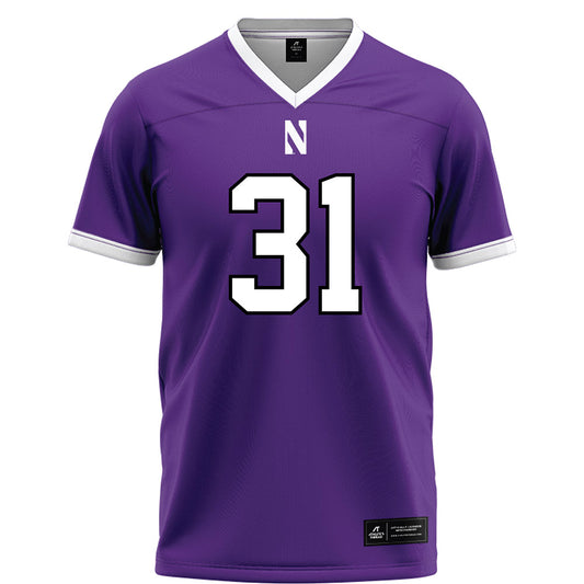 Northwestern - NCAA Football : Tito Williams - Fashion Jersey Football Jersey-0