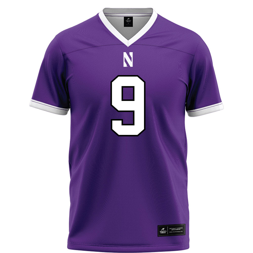 Northwestern - NCAA Football : Braden Turner - Fashion Jersey Football Jersey-0